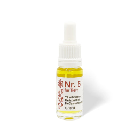 Pura PUNA 5% CBD-Öl Tiere